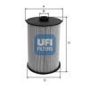 UFI 26.044.00 Fuel filter